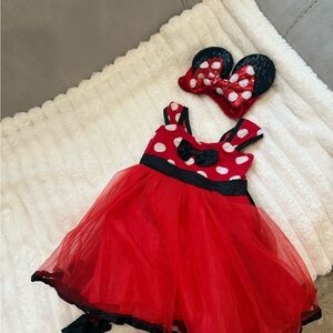 minnie mouse costume with headband